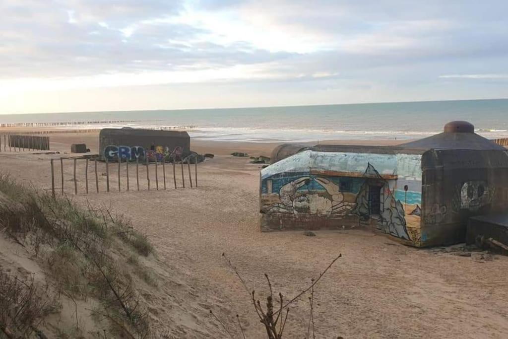 Gite 3 Chambres Neuf Proche Plage Oye-Plage Exterior foto